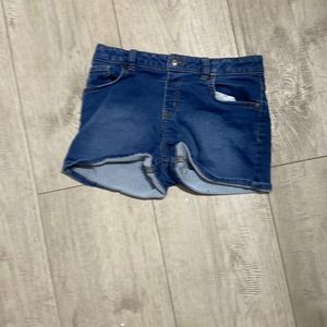 Children Blue Jean Shorts